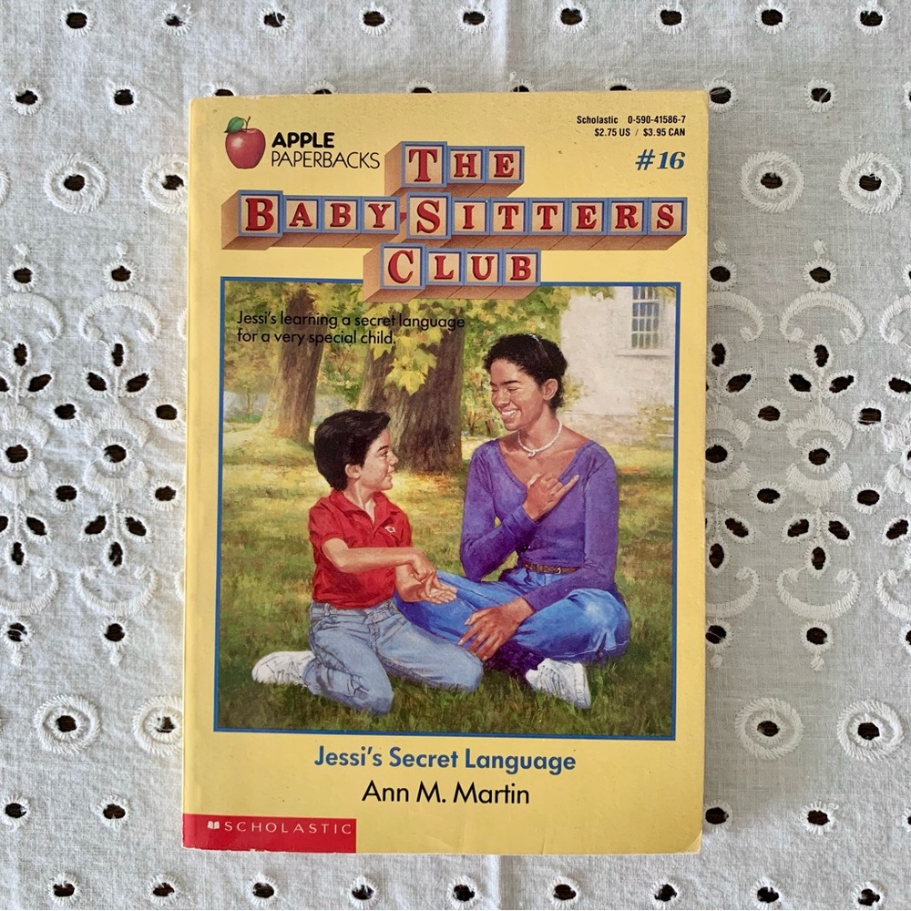 The Baby-Sitters Club - Jessi's Secret Language #16 - Vintage 90s Scholastic